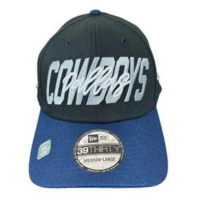 Dallas Cowboys New Era 39Thirty 2022 Draft Stretch Fit Hat Cap Size Med/Large